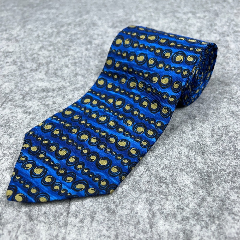 Grateful Dead Tie Mens Blue Silk‎ Wave to the Wind Fifth Set Necktie USA Made
